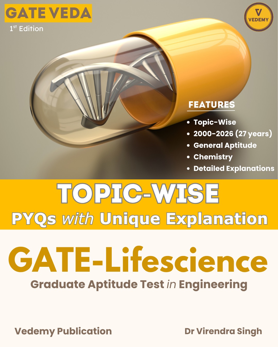 GATE VEDA  Life Science (1st Edition)
